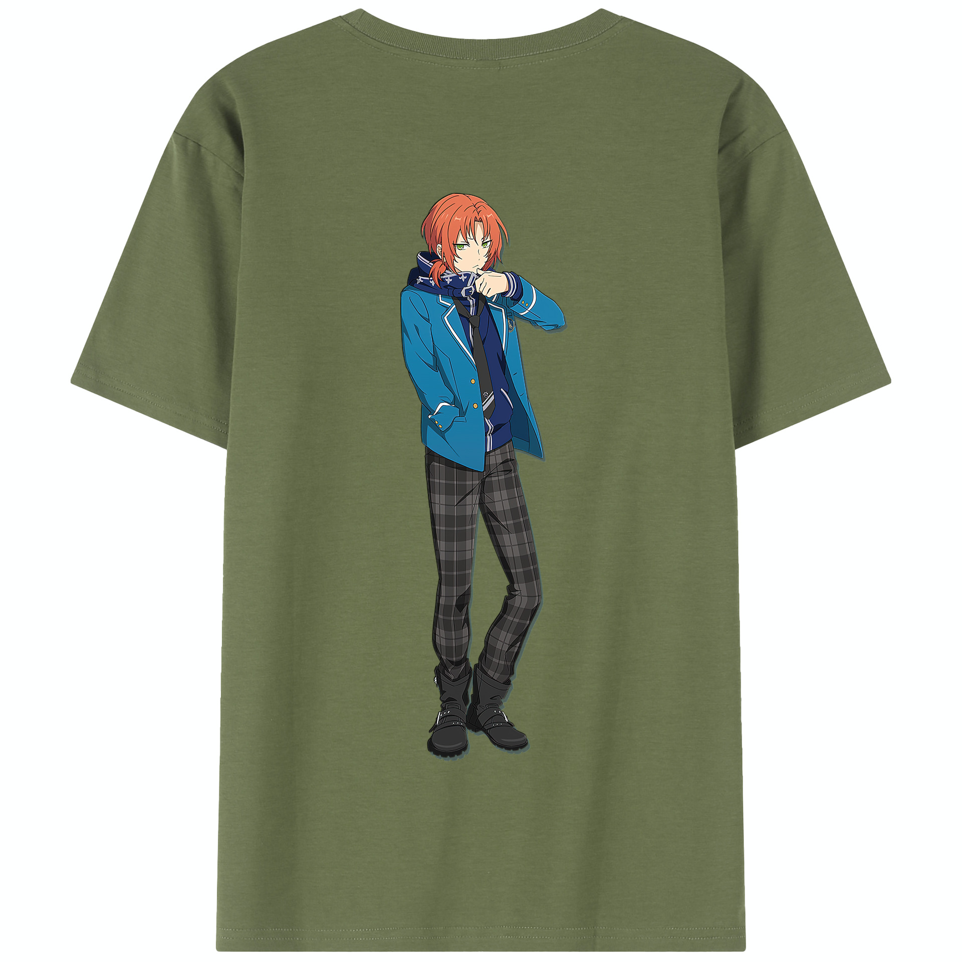 （画像用） あんさんぶるスターズ! Ensemble Stars 綿100％半袖Tシャツ（背面プリント）
